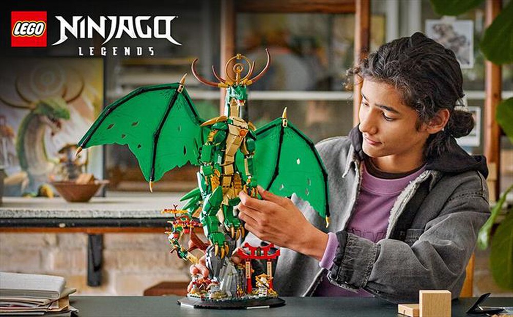 "LEGO - DRAGO-GUARDIANO-,"