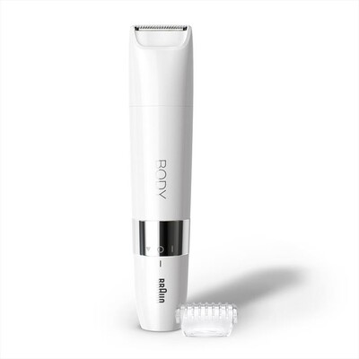 BRAUN - Mini rifinitore corpo BS1000-Bianco