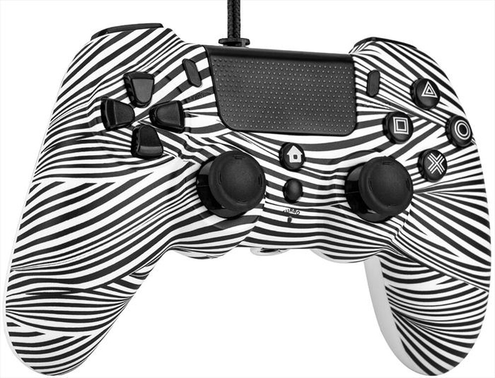 "QUBICK - WIRED CONTROLLER-Nero/Bianco"