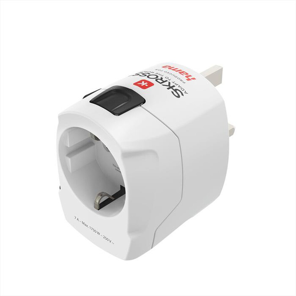 Immagine del prodotto HAMA - Adattatore universale da viaggio World Pro-BIANCO