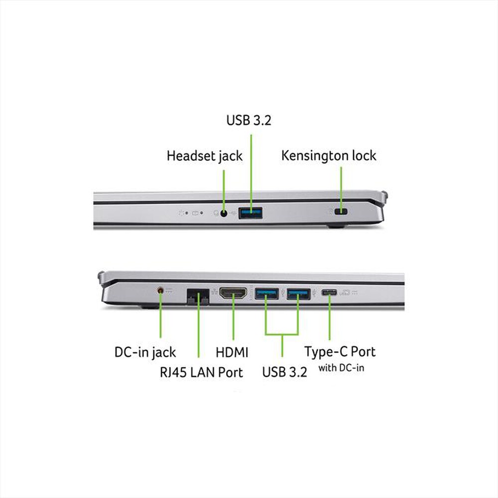 Immagine del prodotto ACER - Notebook A315-44P-R3CA-Silver