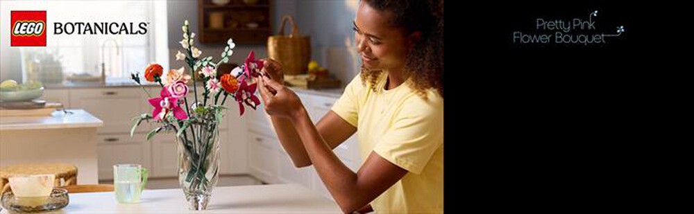 Immagine del prodotto LEGO - BOTANICAL COLLECTION Bouquet di fiori rosa - 10342