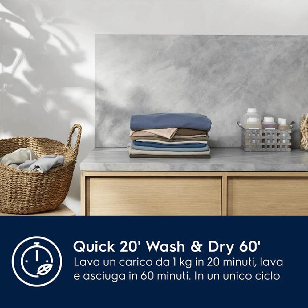 Immagine del prodotto ELECTROLUX - Lavasciuga 9KG+5KG EW7W295W-Bianco