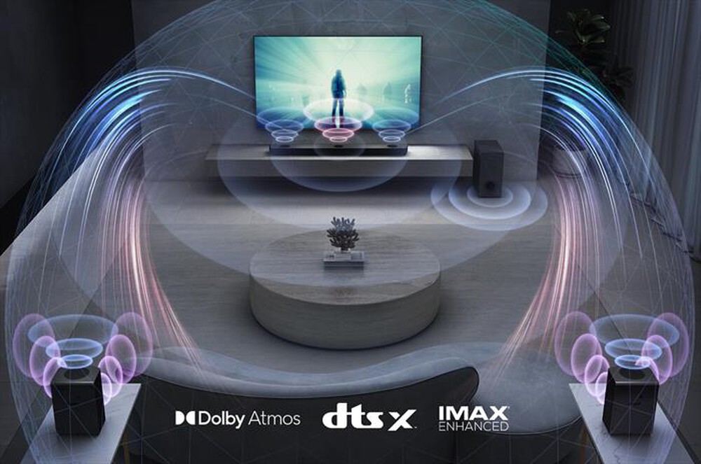 "LG - Soundbar S95QR.DEUSLLK-Argento"
