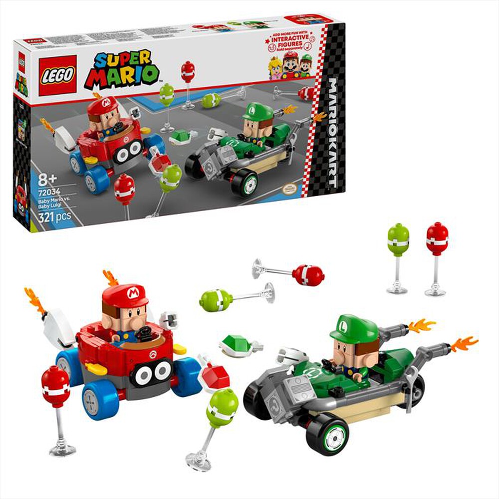 Immagine del prodotto LEGO - SUPER MARIO Mario Kart Baby Mario Baby Luigi 72034