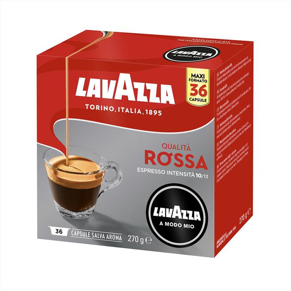 "LAVAZZA - A Modo Mio - Qualità Rossa 36 Caps"