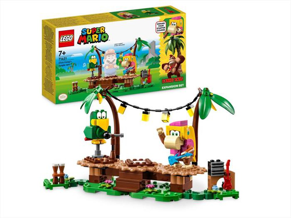 "LEGO - SUPER MARIO Pack espansione Concerto giungla-71421-Multicolore"