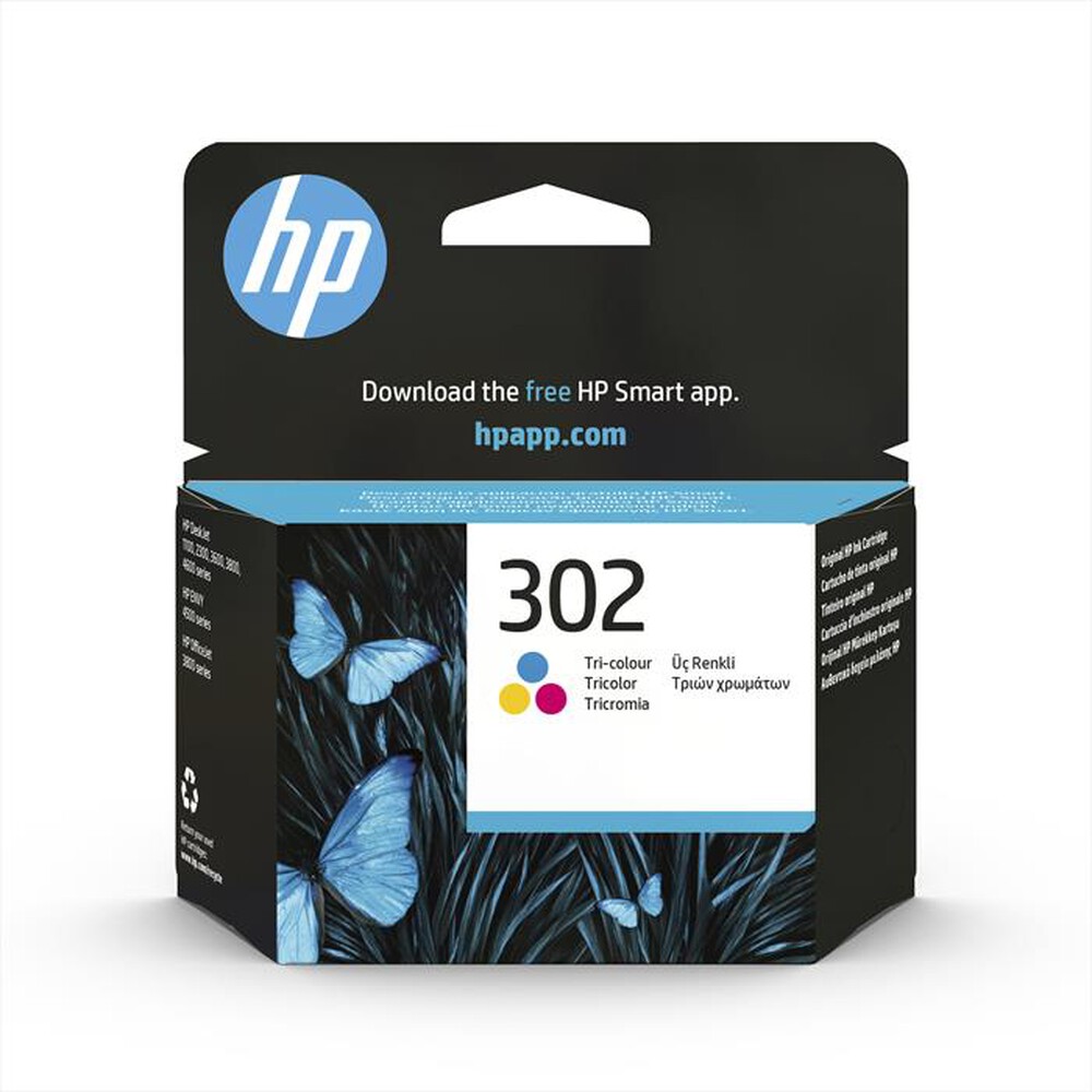 "HP - CARTUCCIA COLORE HP 302-Tricromia"