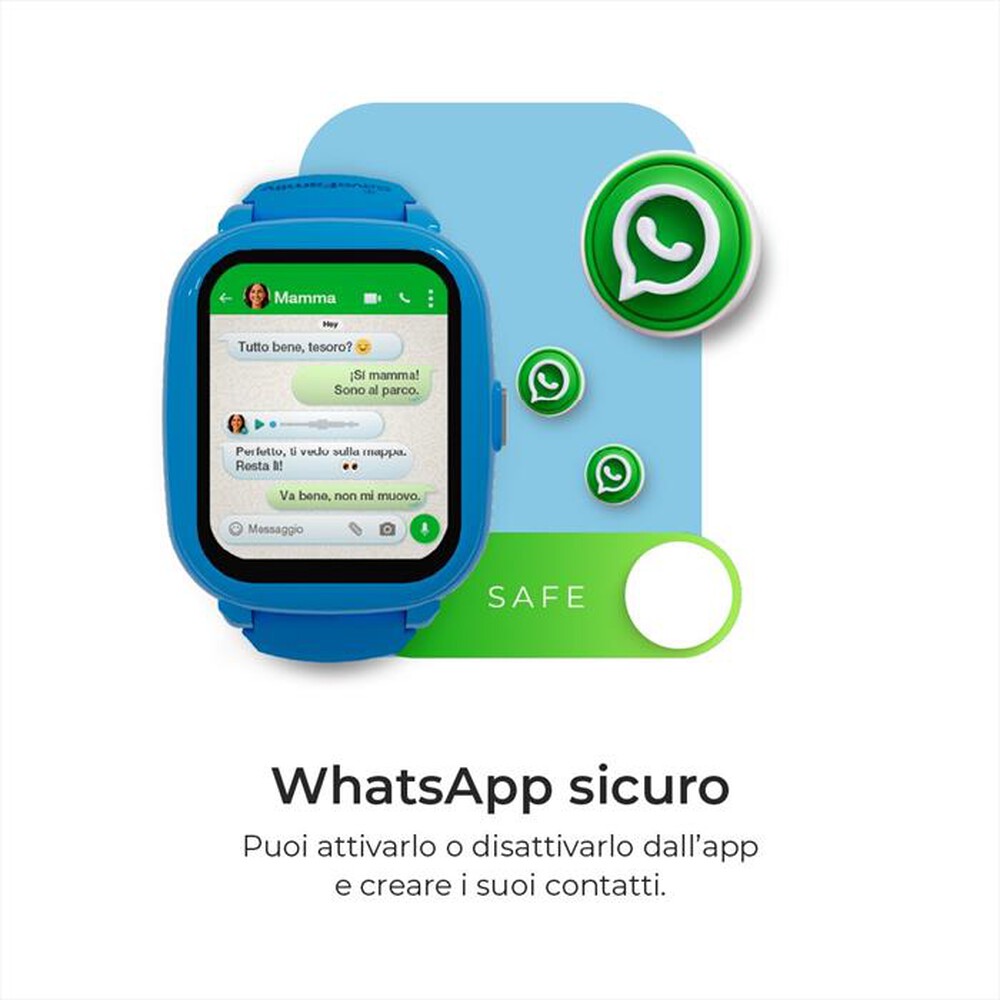 Immagine del prodotto SAVEFAMILY - Smartwatch SAVEWATCH ICONIC PLUS 2-Candy Candy