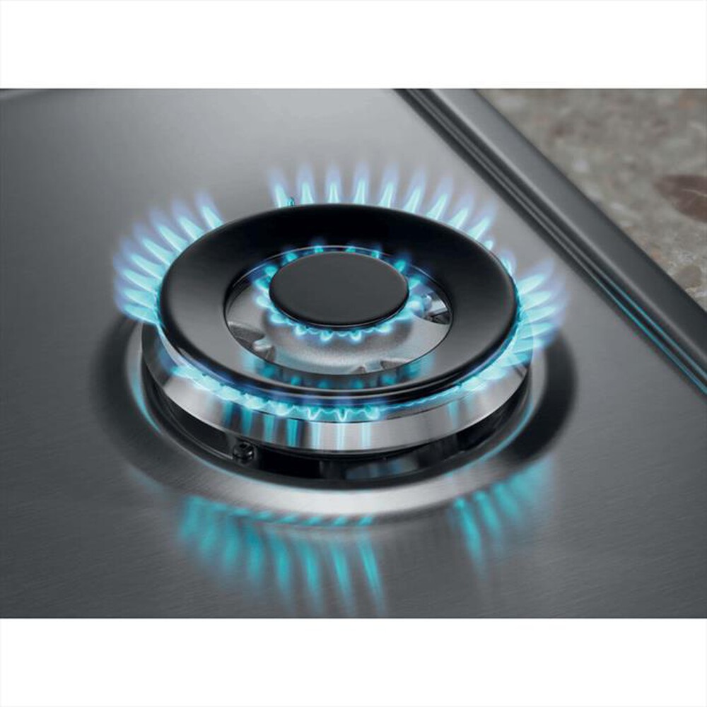 Immagine del prodotto ELECTROLUX - Piano cottura a gas RGG6243LOX 4 fuochi 59,4cm-INOX ANTIMPRONTA