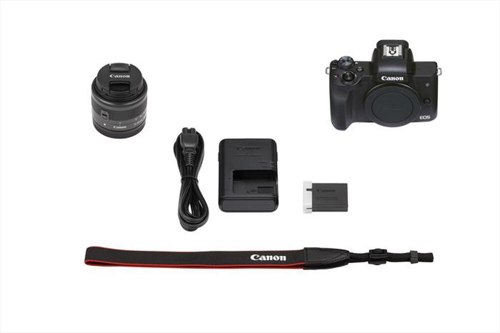 "CANON - EOS M50 MARK II 15-45MM-Black"