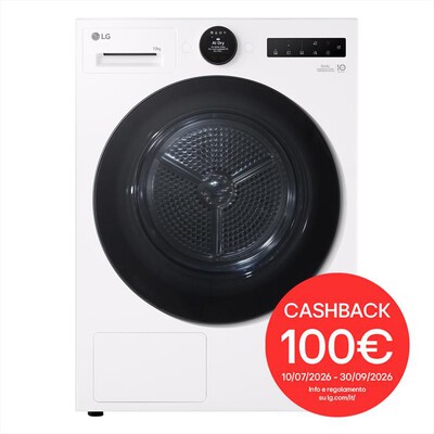 LG - Asciugatrice RHX7010TWB 10Kg Classe C-Bianco
