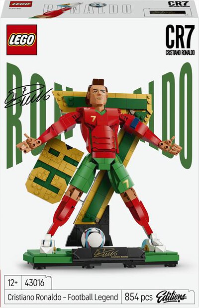 LEGO - EDITIONS C. Ronaldo &ndash; Leggenda del calcio - 43016