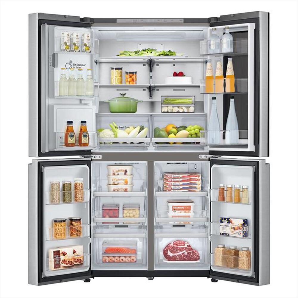Immagine del prodotto LG - Frigorifero 4 porte GMG960MBJE Classe E 638L-Argento