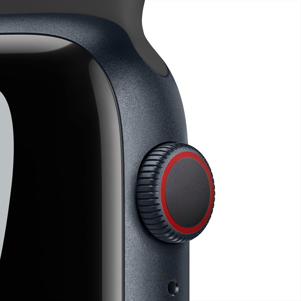 "APPLE - Watch NIKE Series 7 GPS+Cellular 45mm Allu-Mezzanotte Sport AntraciteNero"