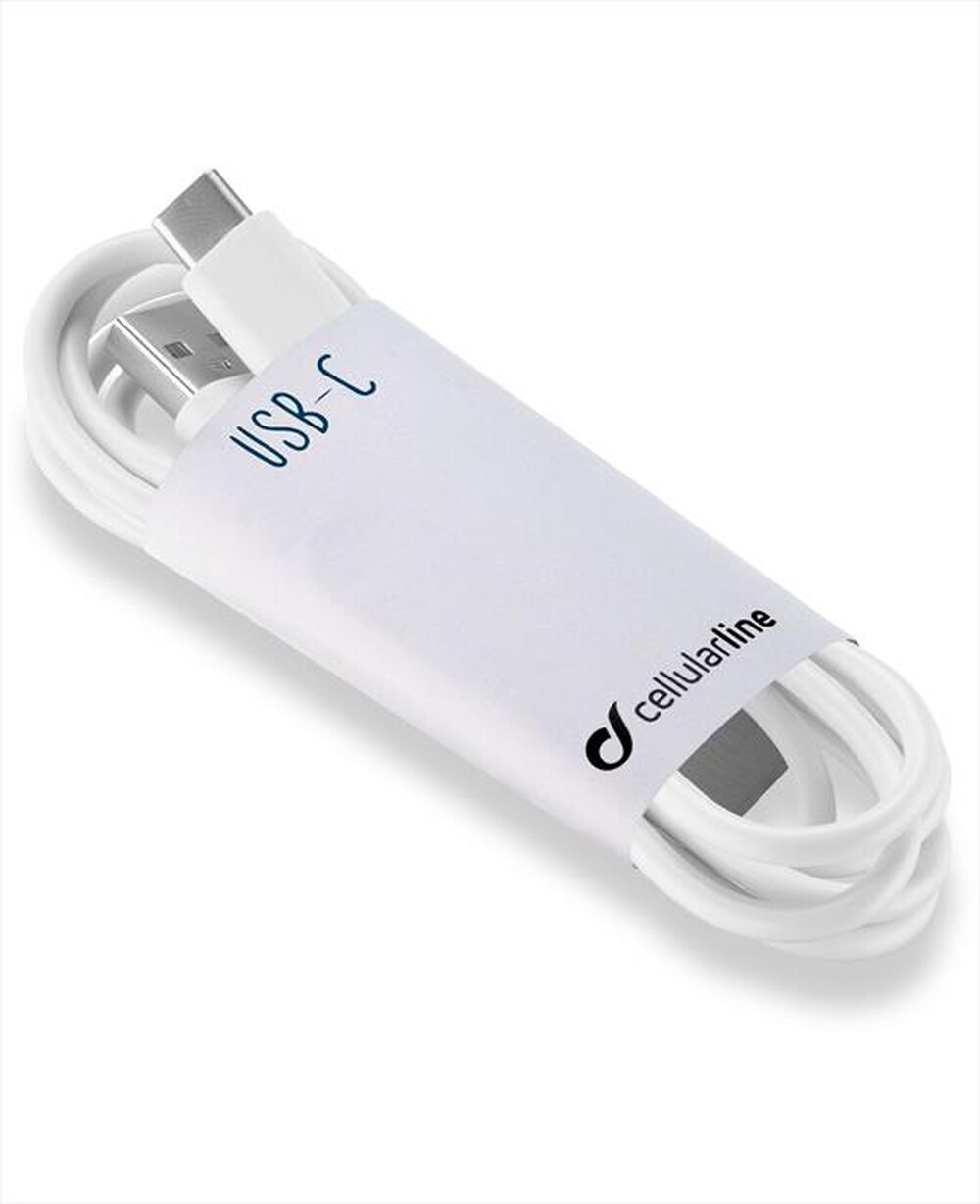 Immagine del prodotto CELLULARLINE - Cavo USB-C USB 90cm per ricarica e dati-Bianco