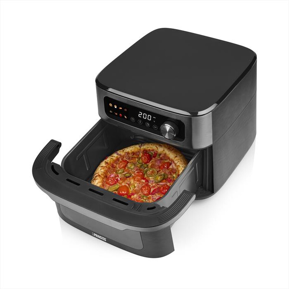 Immagine del prodotto PRINCESS - Aerofryer MaxiCrisp 10L 182480-Nero acciaio / Plastica Metall