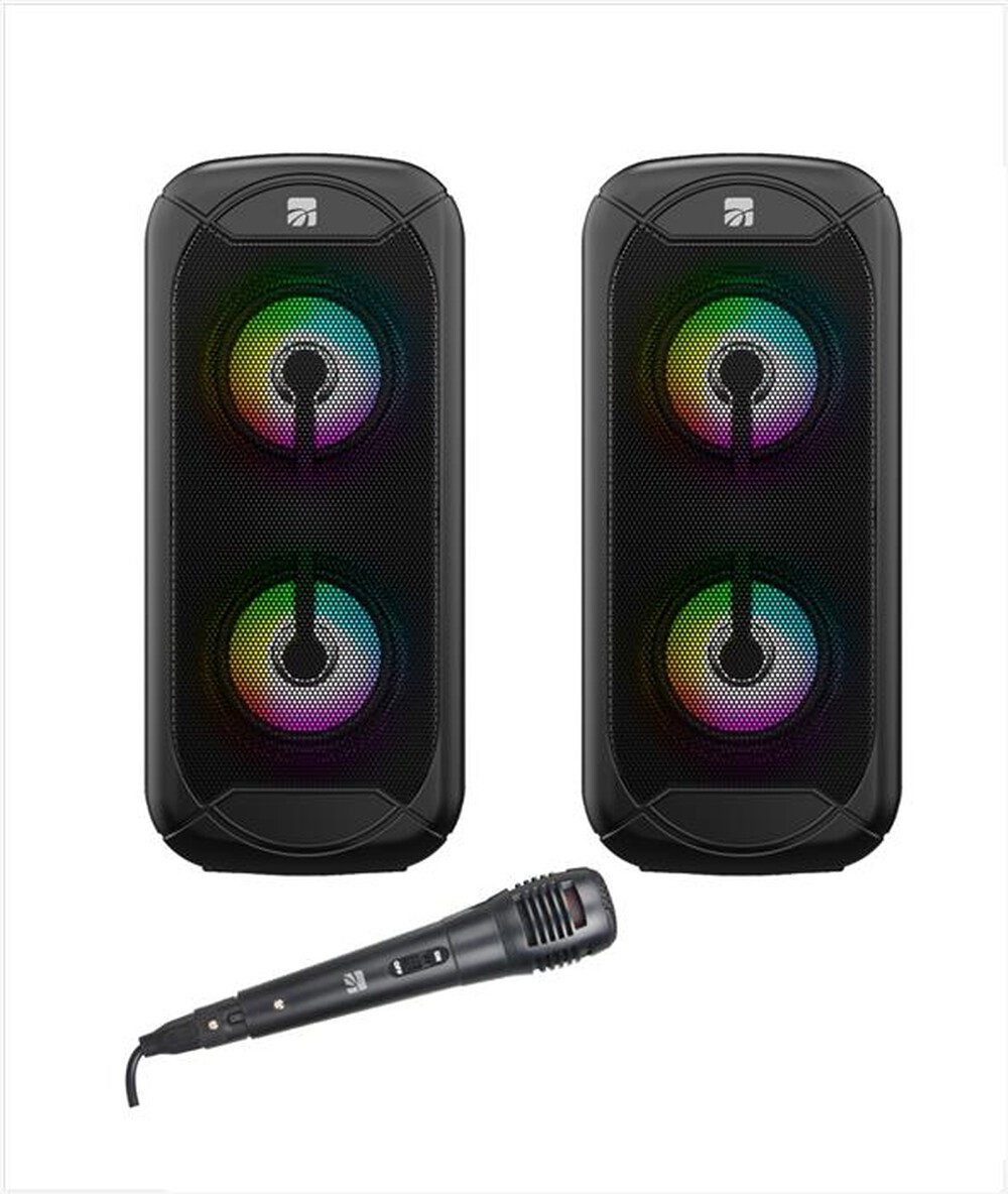 "XTREME - SPEAKER WIRELESS BT TWIN TOWER-NERO"