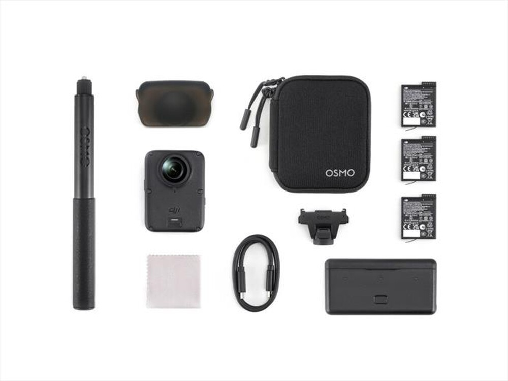 Immagine del prodotto DJI - Fotocamera 8K OSMO 360 II ADVENTURE COMBO-NERO