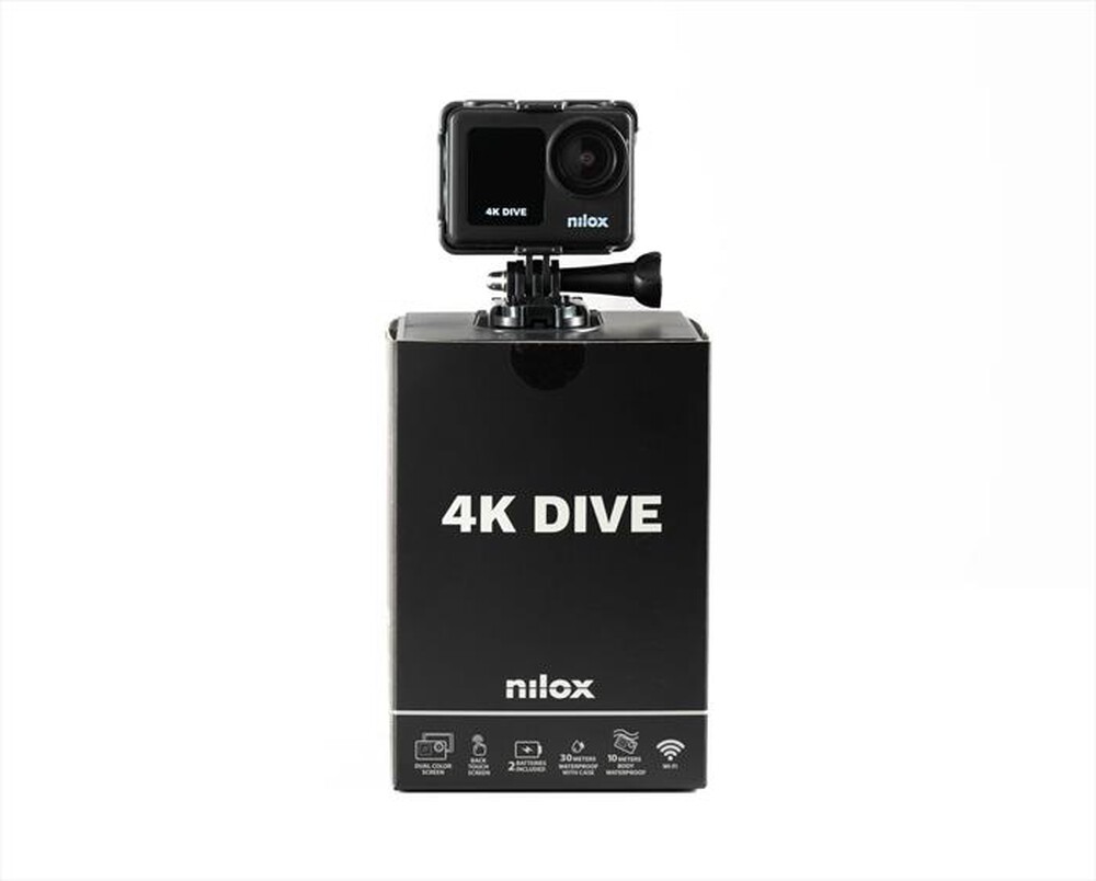 "NILOX - Action cam 4KDIVE-NERO"