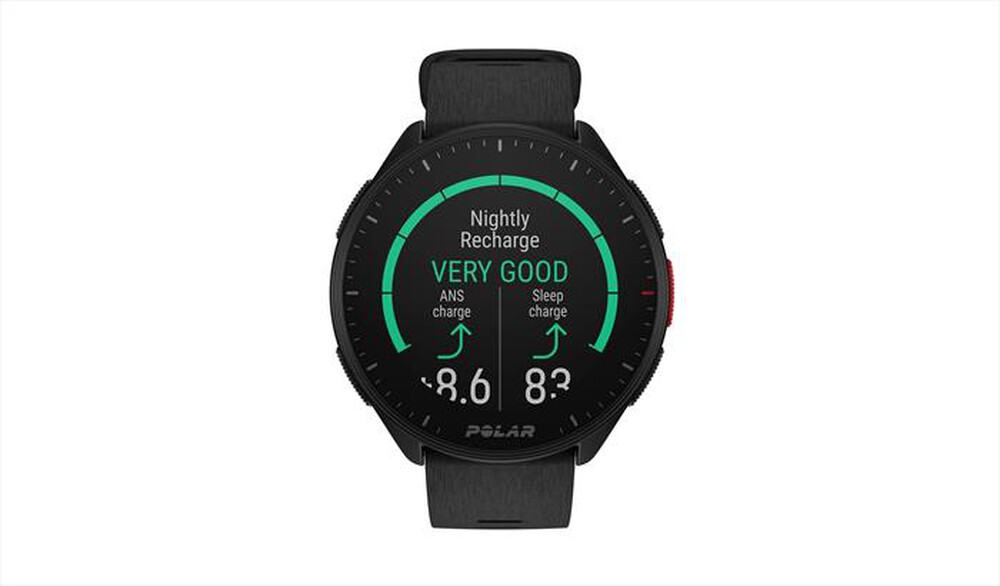 "POLAR - Pacer GPS Sports Watch Night Black S-L-Nero"