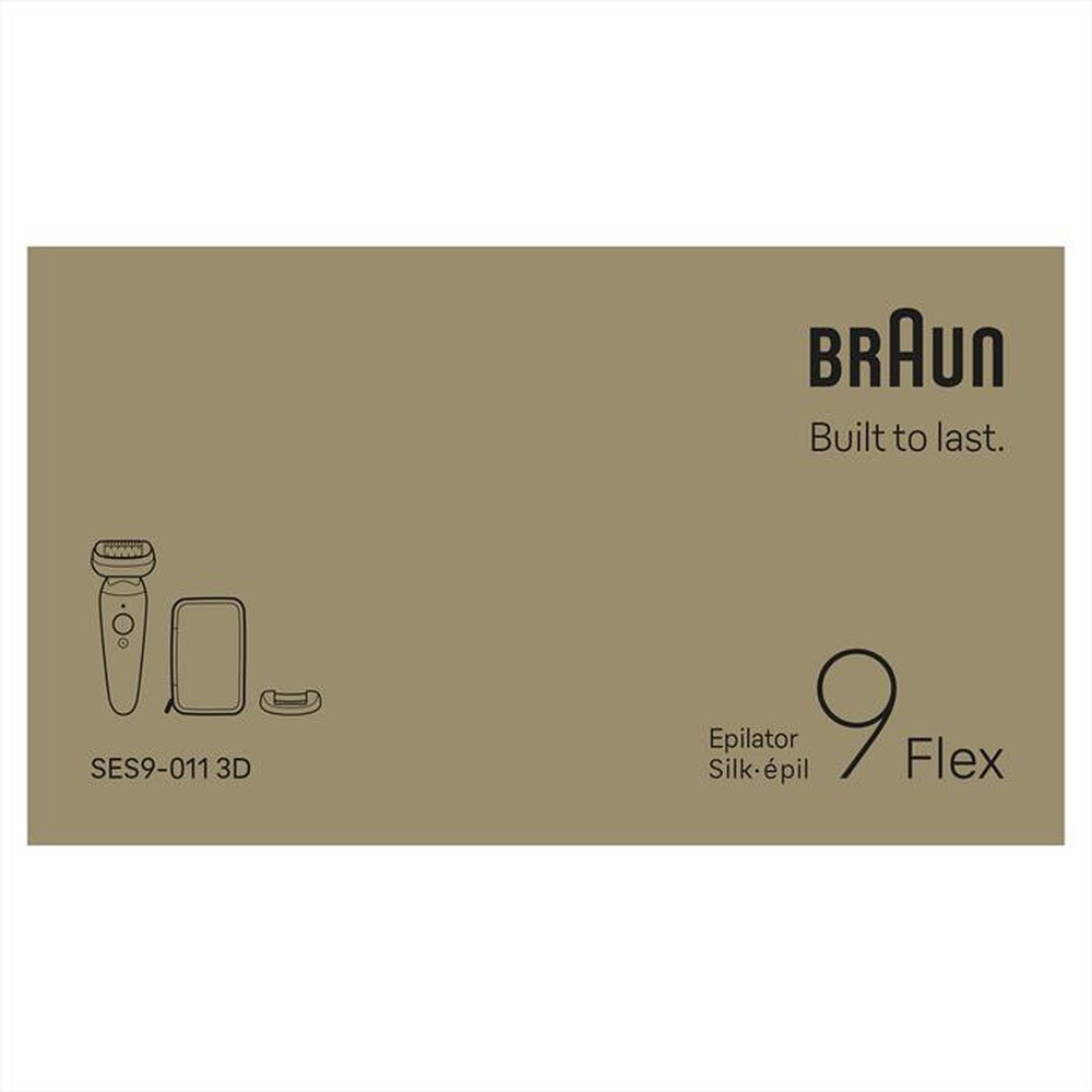 Immagine del prodotto BRAUN - BRAUN LEGEPIL SES9-011 3D GLD BOX MN-ORO