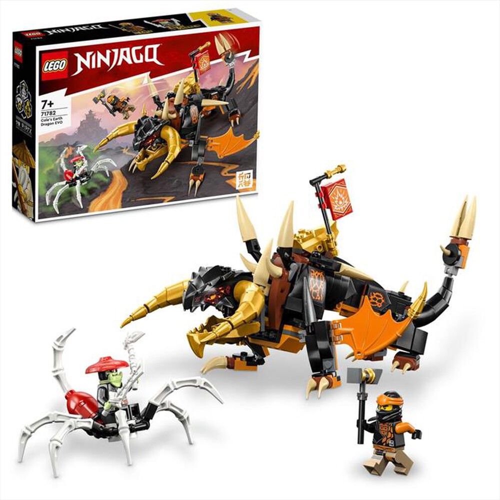 "LEGO - NINJAGO Drago di Terra di Cole - EVOLUTION - 71782-Multicolore"