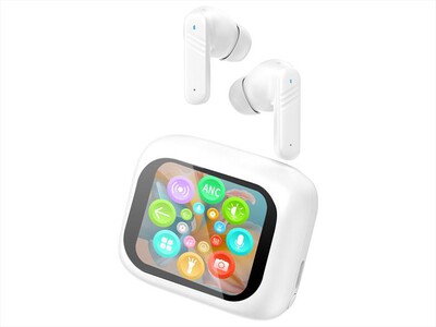 TREVI - Cuffie con Traduzione Simultanea AI EAR 100 AID-Bianco