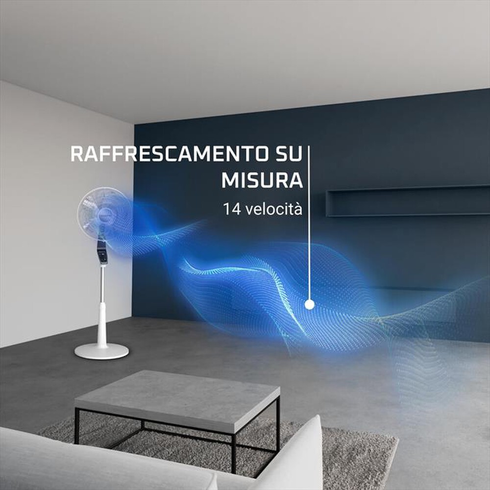 "ROWENTA - Ventilatore a piantana VU5690F0-Bianco"