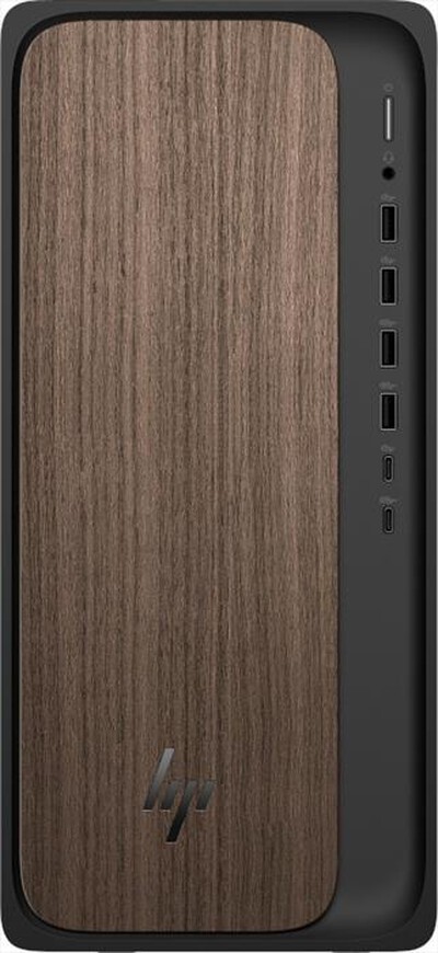 HP - Desktop OMNIDESK AI M03-0014NL-Dark Wood