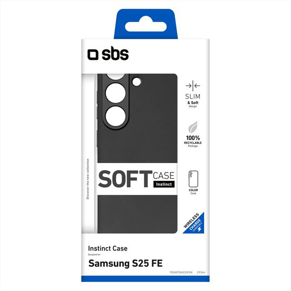 Immagine del prodotto SBS - Cover Instinct per Samsung S25 FE-Nero