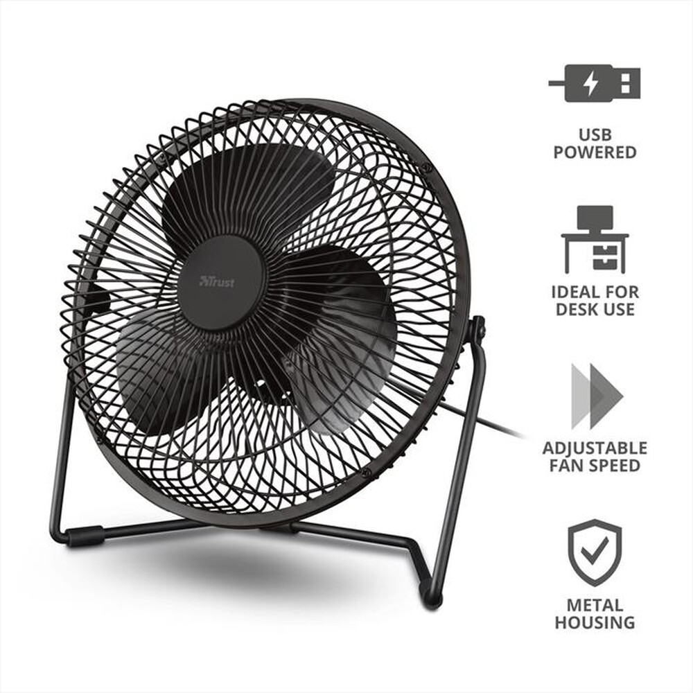 Immagine del prodotto TRUST - BLAZE USB COOLING FAN-Black