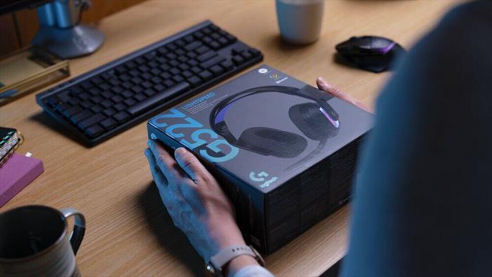 Immagine del prodotto LOGITECH - Cuffia con microfono wireless G522 LIGHTSPEED-Nero