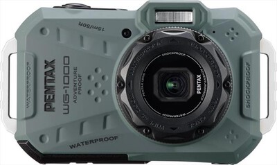 PENTAX - Fotocamera compatta WG-1000-Olive
