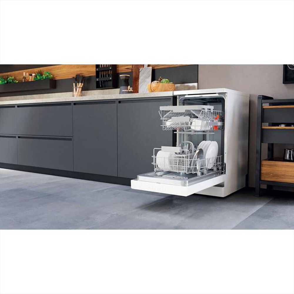 "HOTPOINT ARISTON - Lavastoviglie HSFC 3T127 C Classe E 10 coperti-Bianco"