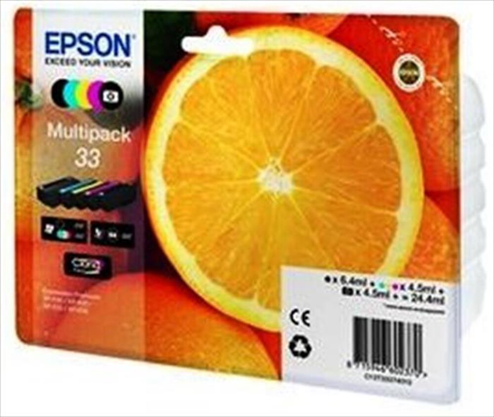 "EPSON - NET33374BK MULTIPACK BL.XP-530-Multipack 5 colori (NCMG+NF)"