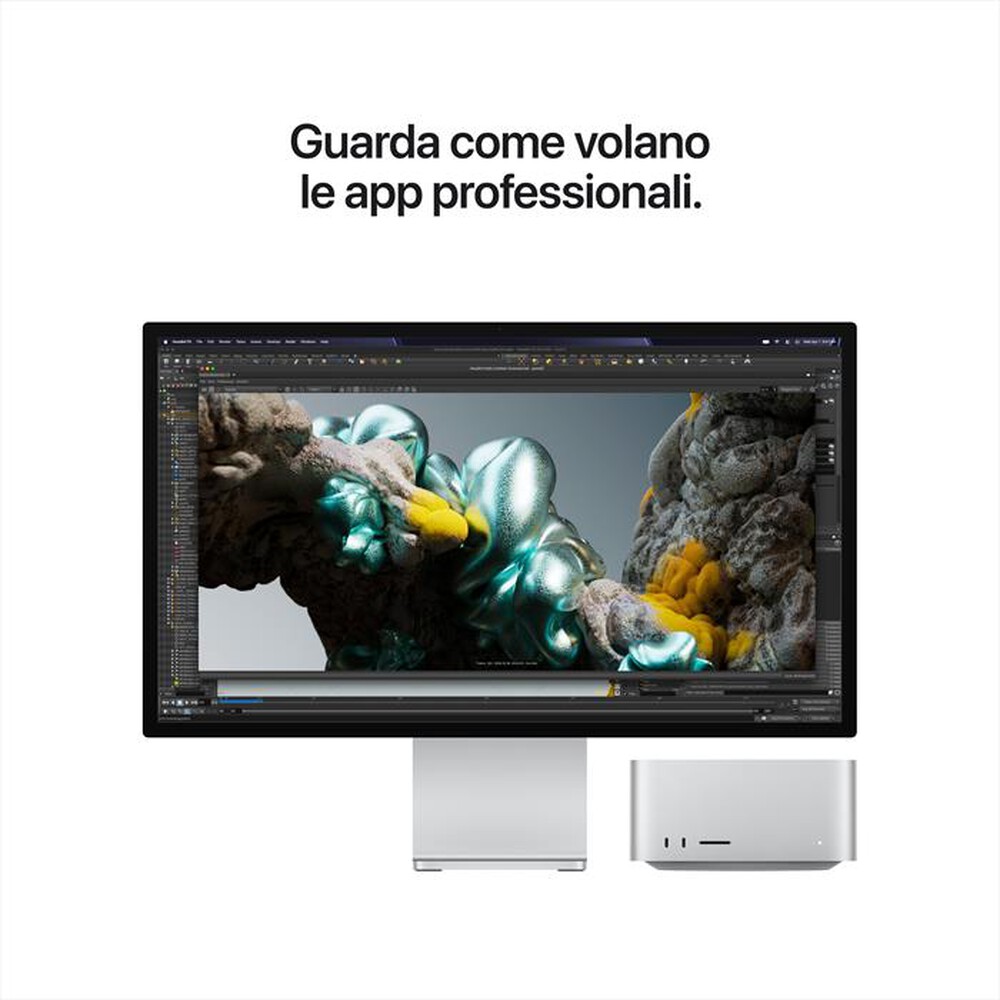 Immagine del prodotto APPLE - Mac Studio M5 Max 18 CPU 32 GPU 36GB 512GB-Argento