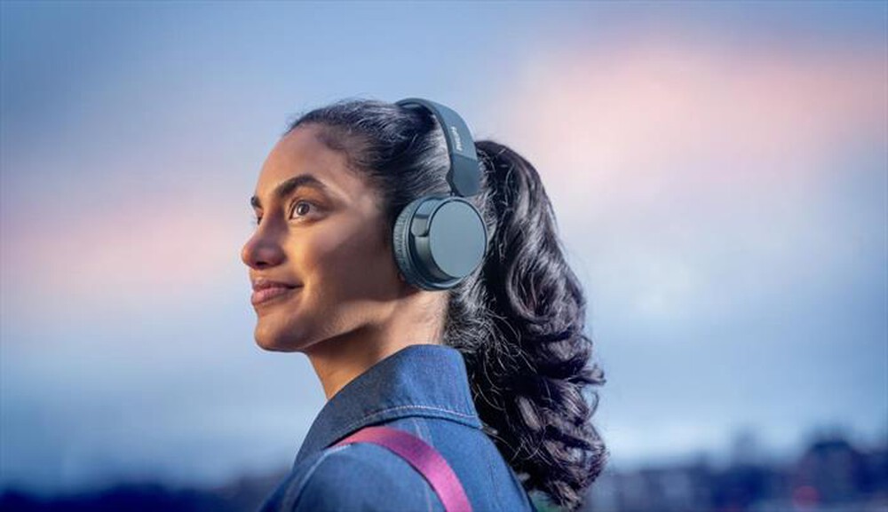 Immagine del prodotto PHILIPS - Cuffie a padiglione chiuso TAH4209BL/00-Blue