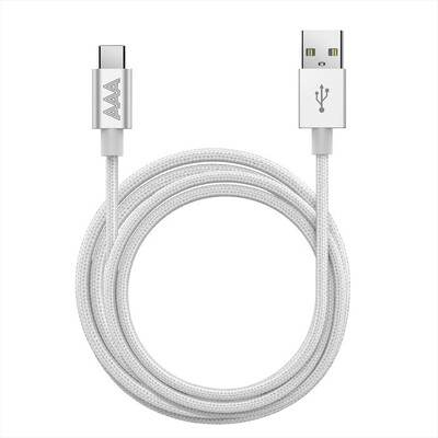 AAAMAZE - TYPE-C CABLE 2M-Silver