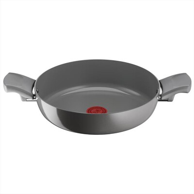 LAGOSTINA - Risorsa Casseruola bassa 2 maniglie cm 26-Grigio
