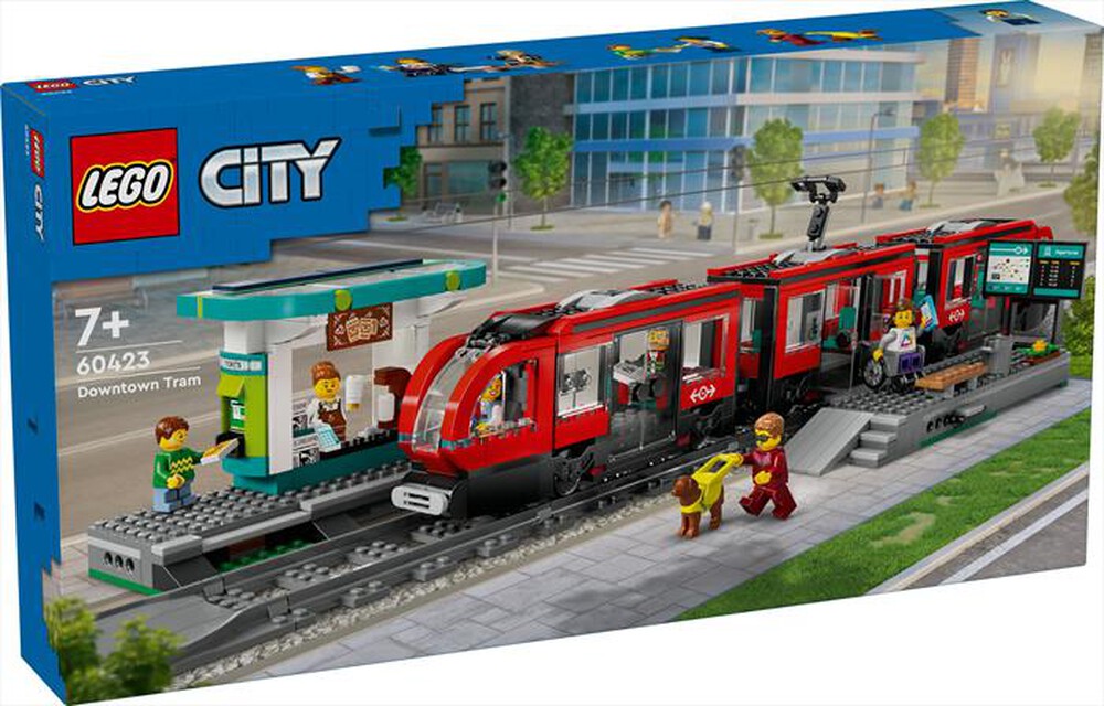 Immagine del prodotto LEGO - CITY TRAINS Tram e fermata del tram 60423