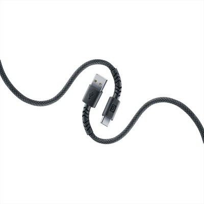 CELLULARLINE - CAVO FLEXY 150CM 15W USB A TO USB C NERO-Nero