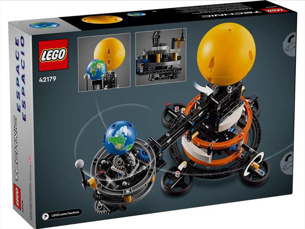 "LEGO - TECHNIC Pianeta Terra e Luna in orbita - 42179-Multicolore"
