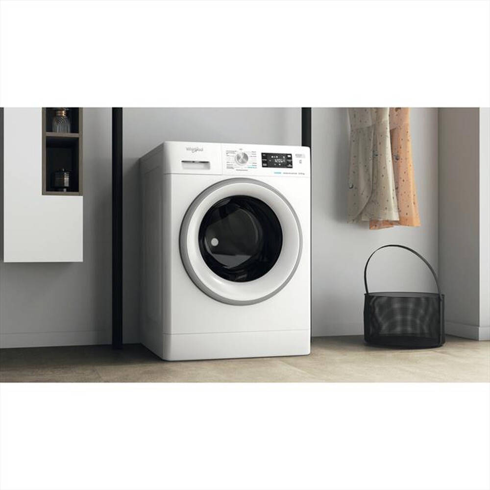 "WHIRLPOOL - Lavasciuga FFWDB 96436 SV IT 9/6 Kg Classe A-Bianco"
