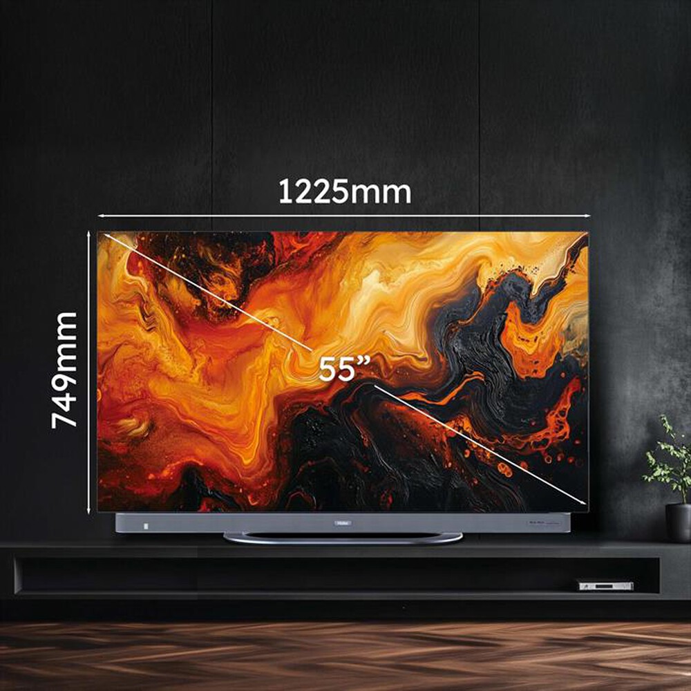 Immagine del prodotto HAIER - Smart TV OLED UHD 4K 55" H55C95EUX 120Hz-Nero