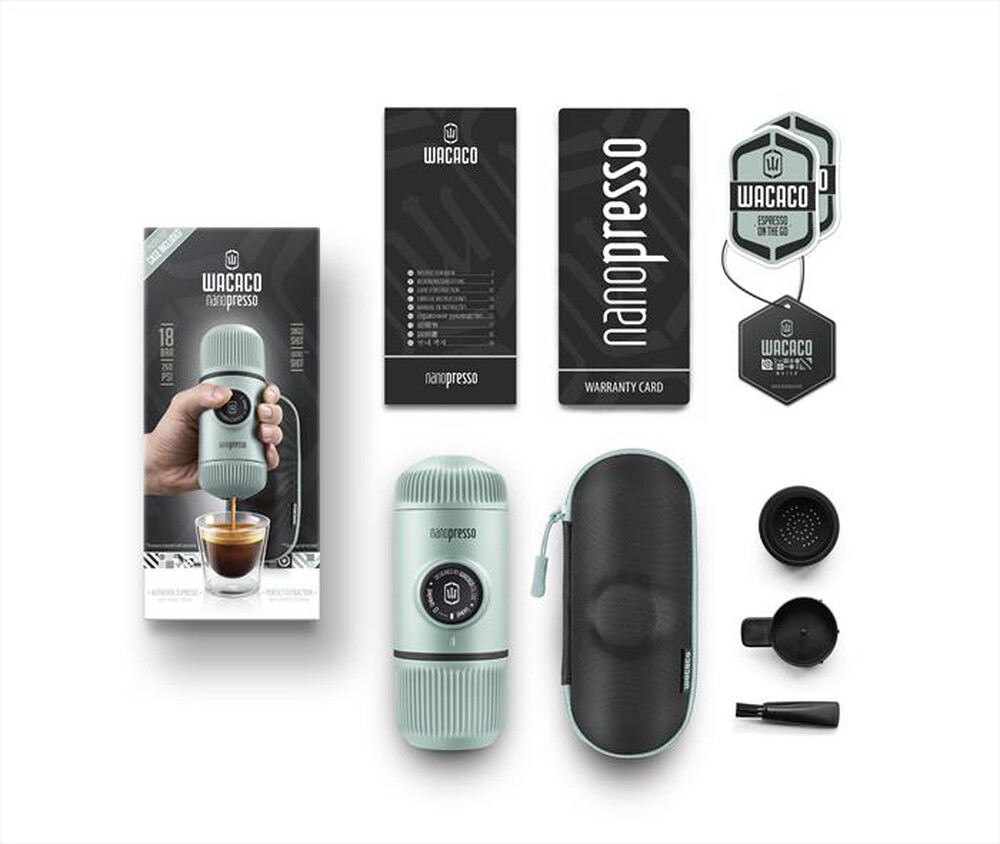 Immagine del prodotto WACACO - Macchina per caffè espresso NANOPRESSO+CASE-BLU ARTICO