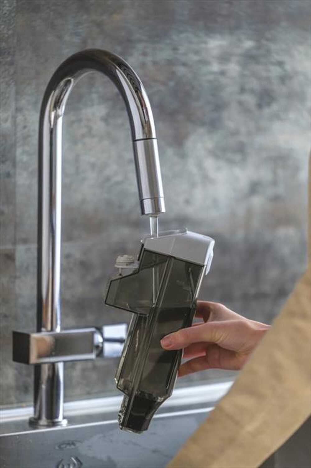 "HOOVER - Lavapavimenti HW500 011-Grigio, Bianco"