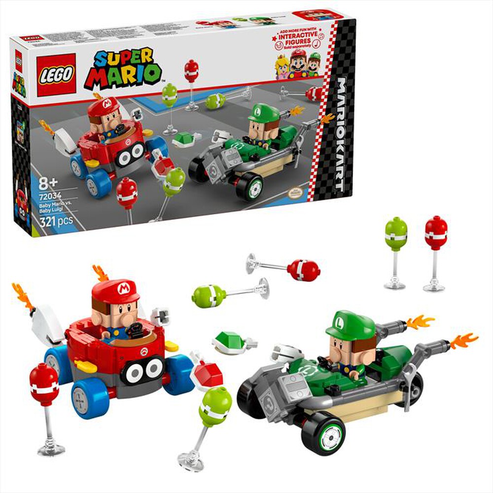 Immagine del prodotto LEGO - SUPER MARIO Mario Kart Baby Mario Baby Luigi 72034