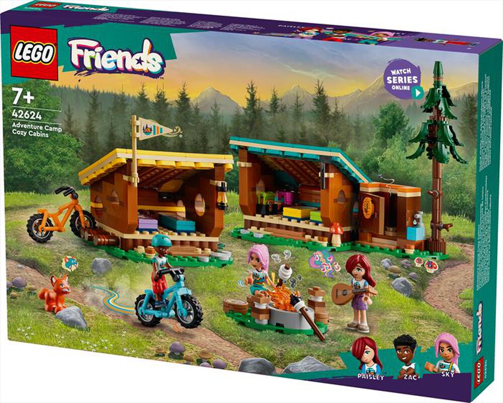 Immagine del prodotto LEGO - FRIENDS Cabine relax al campo avventure 42624