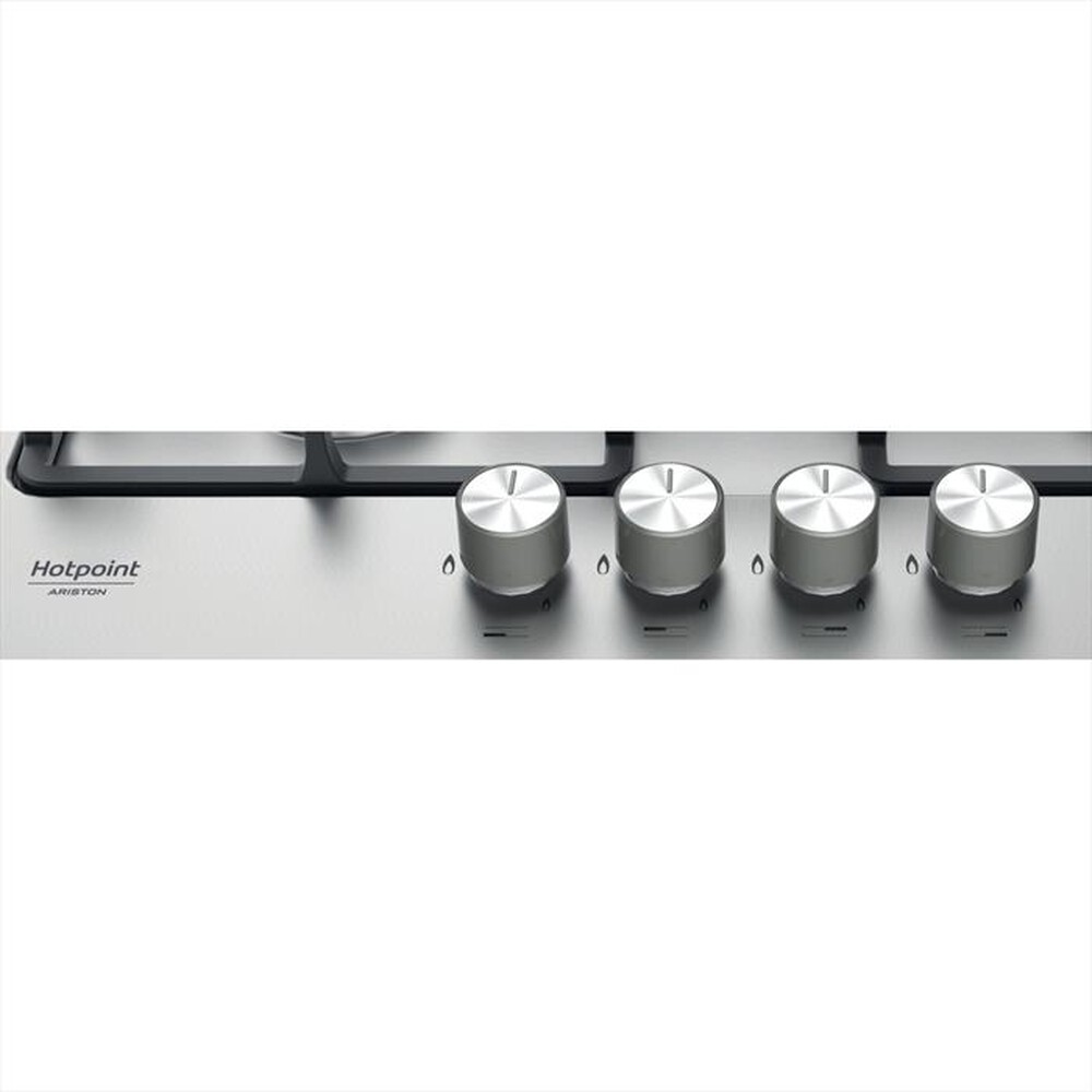 "HOTPOINT ARISTON - Piano cottura a gas PPH 60G D/IX HOB OA 4 fuochi"